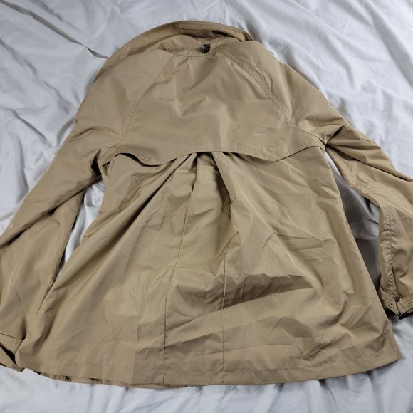 Lauren Ralph Lauren Womens Small Beige Outdoors Coat Jacket Belt Casual Comfort - Picture 2 of 10